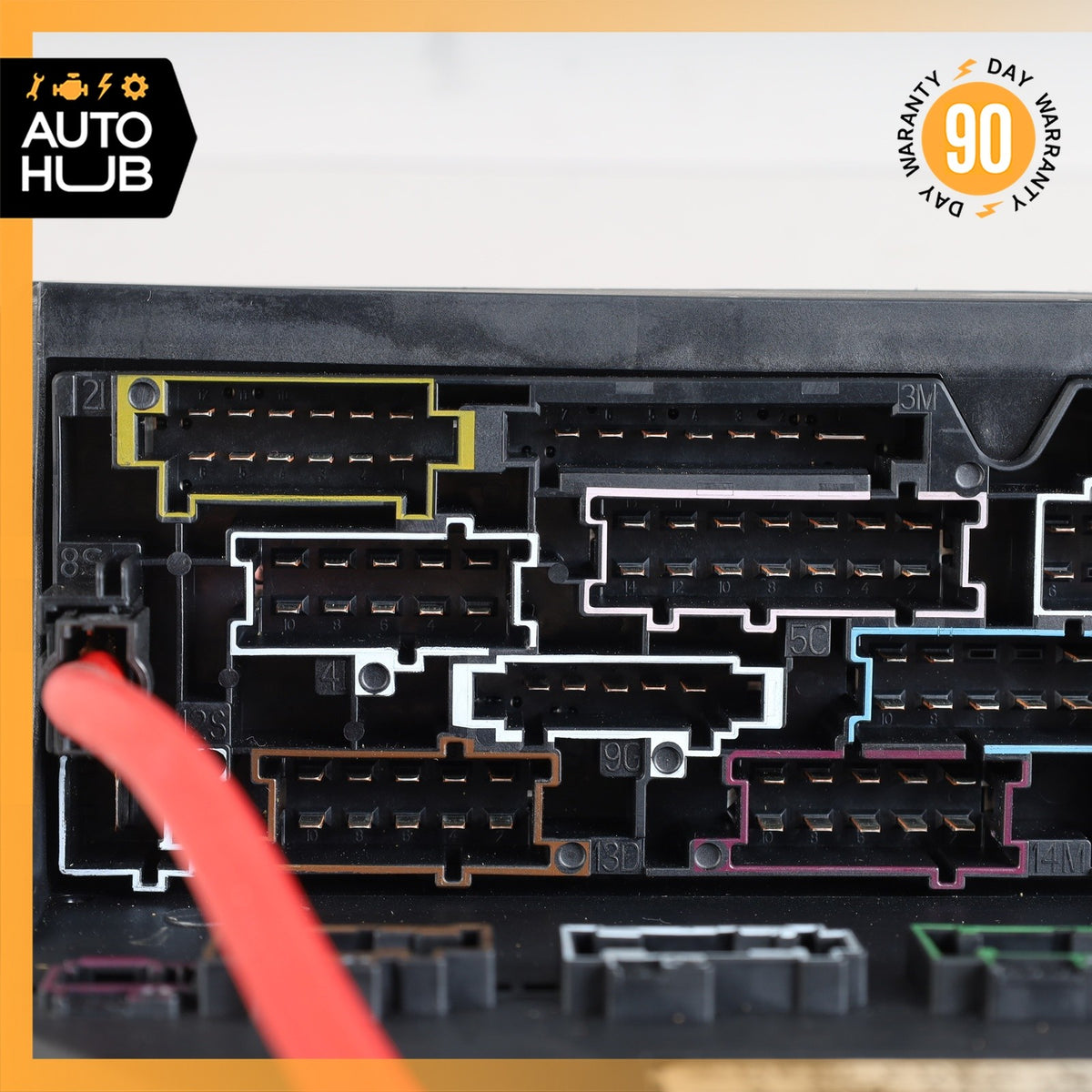 08-09 Mercedes W204 C300 C350 Front SAM Fuse Box Module 2045454601 OEM - photo 9