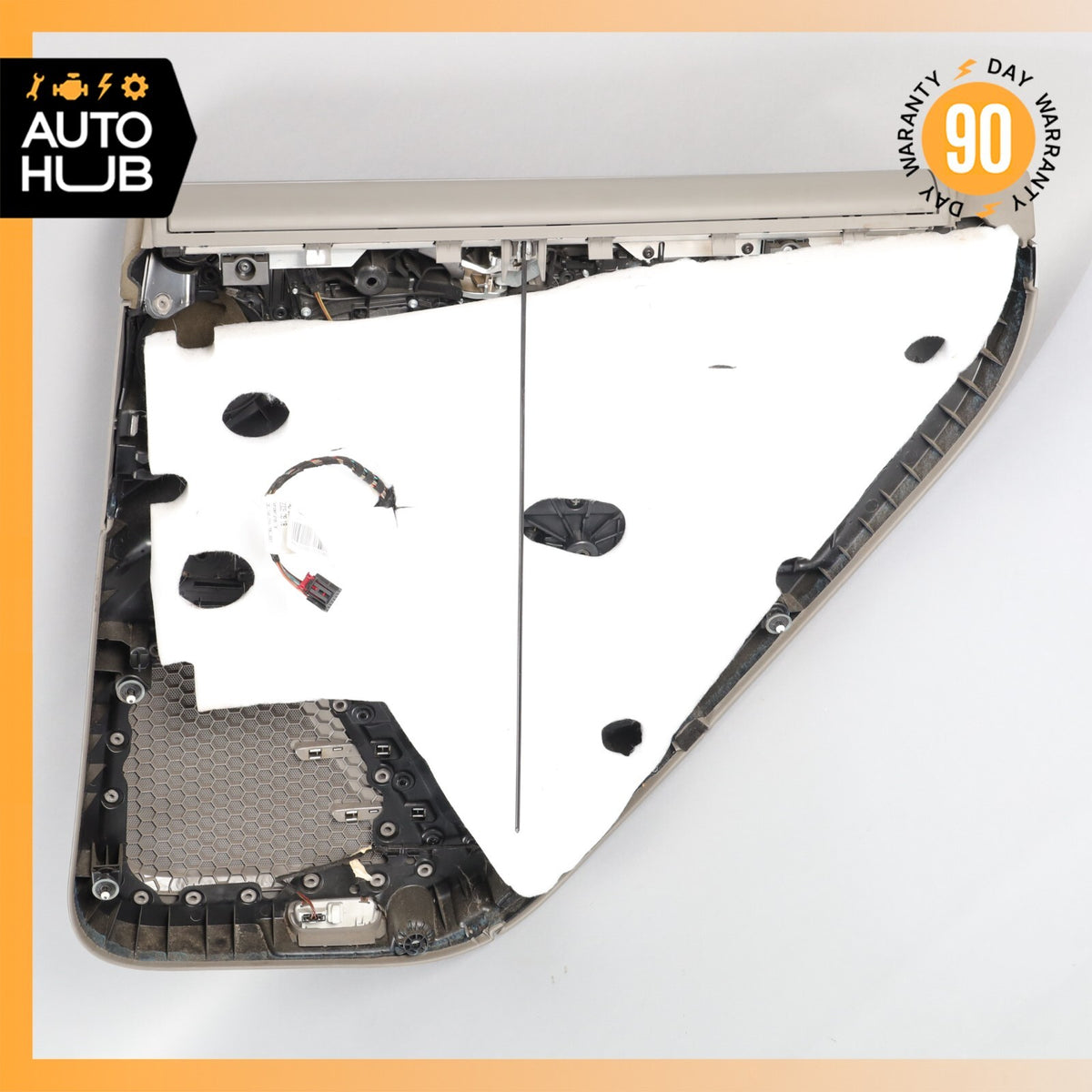 11-18 Porsche Cayenne 958 S Rear Left Side Interior Door Panel Gray OEM - photo 22