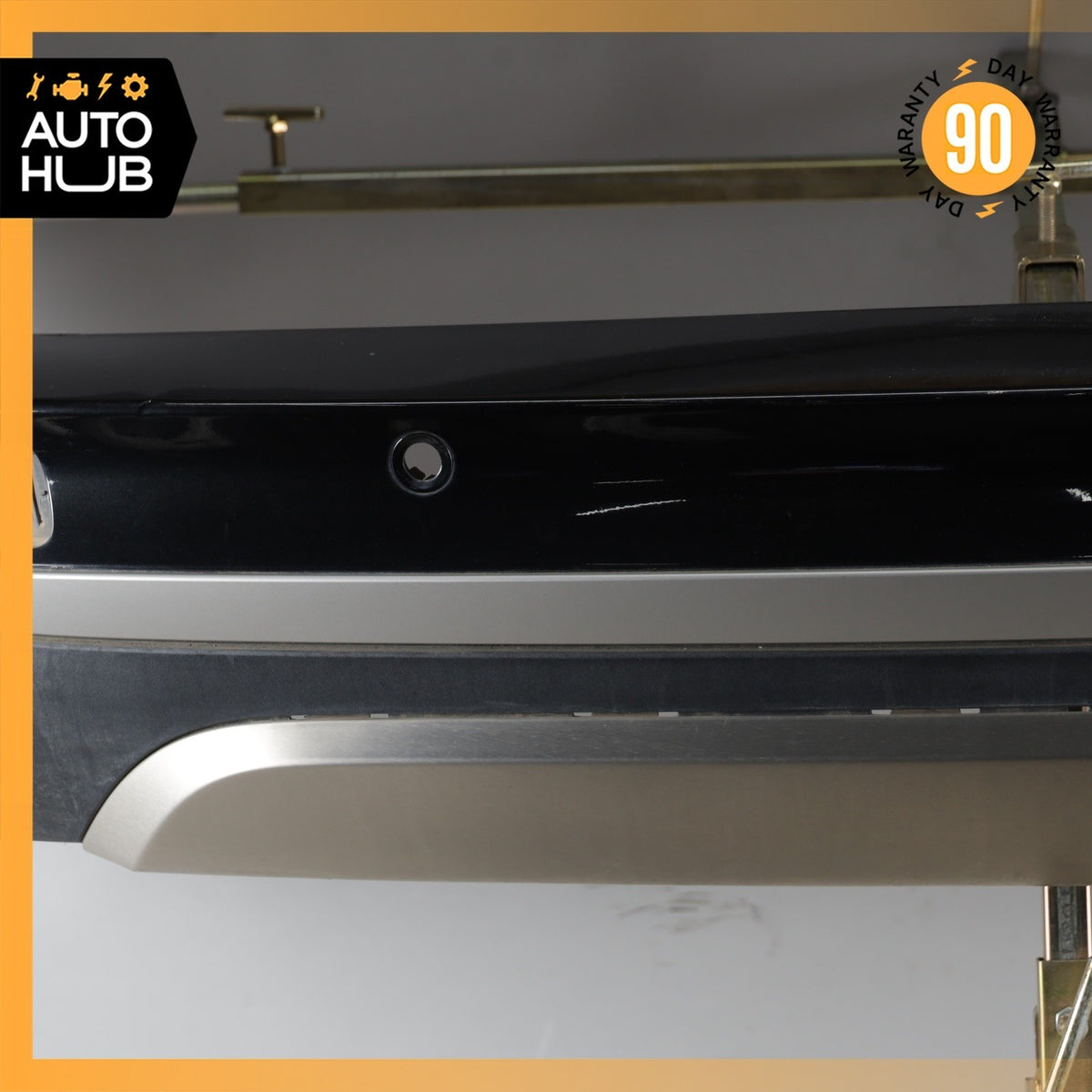 14-18 BMW F15 X5 Rear Bumper Cover Panel Assembly Black OEM - photo 6