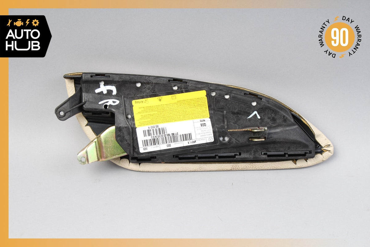 03-06 Mercedes W211 E500 E320 Side Seat Airbag Air Bag Front Right Beige OEM - photo 5