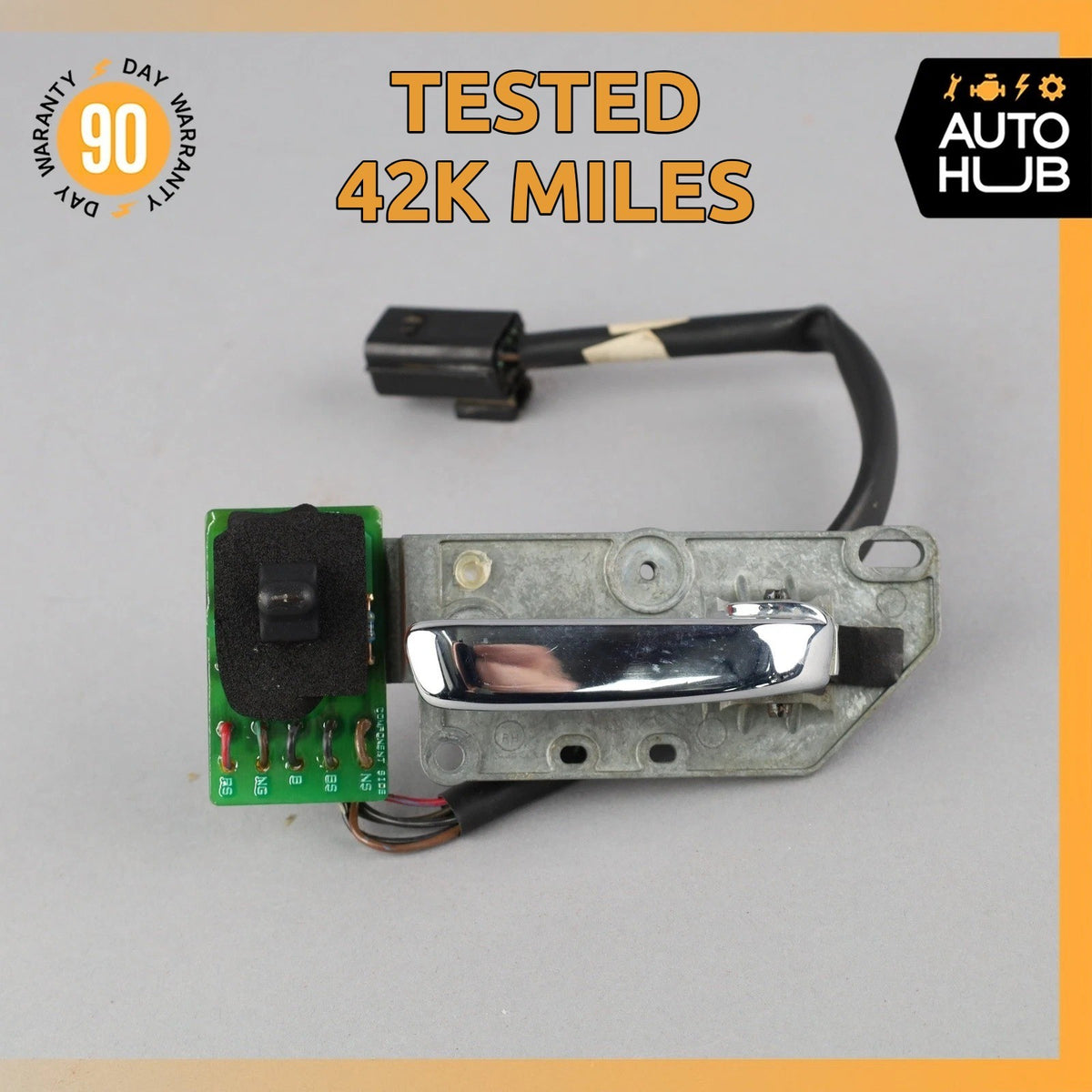 00-09 Bentley Arnage / RR Seraph Rear Right Interior Door Handle w/ Switch OEM - photo 1