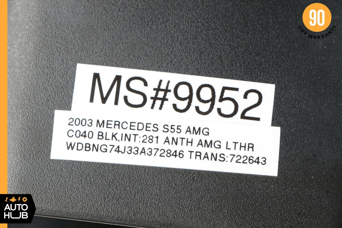 03-06 Mercedes W220 S55 CL500 Steering Column Control Switch & Clock Spring OEM - photo 12