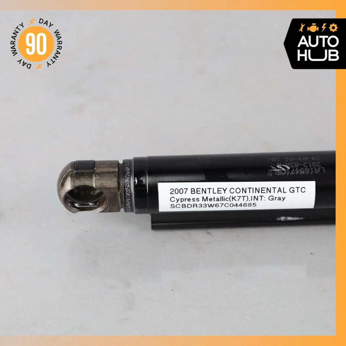Bentley Continental GTC Right or Left Side Top Hydraulic Lift Cylinder OEM - photo 3