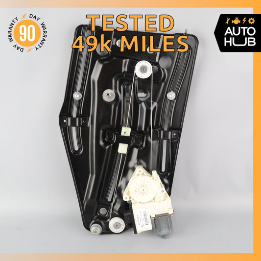 12-18 Bentley Continental GTC Rear Left Quarter Window Regulator w/Motor OEM 49k - photo 1