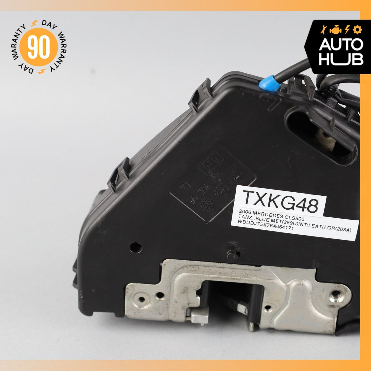 06-11 Mercedes W219 CLS500 Rear Left Door Lock Latch Actuator Keyless Go OEM - photo 7