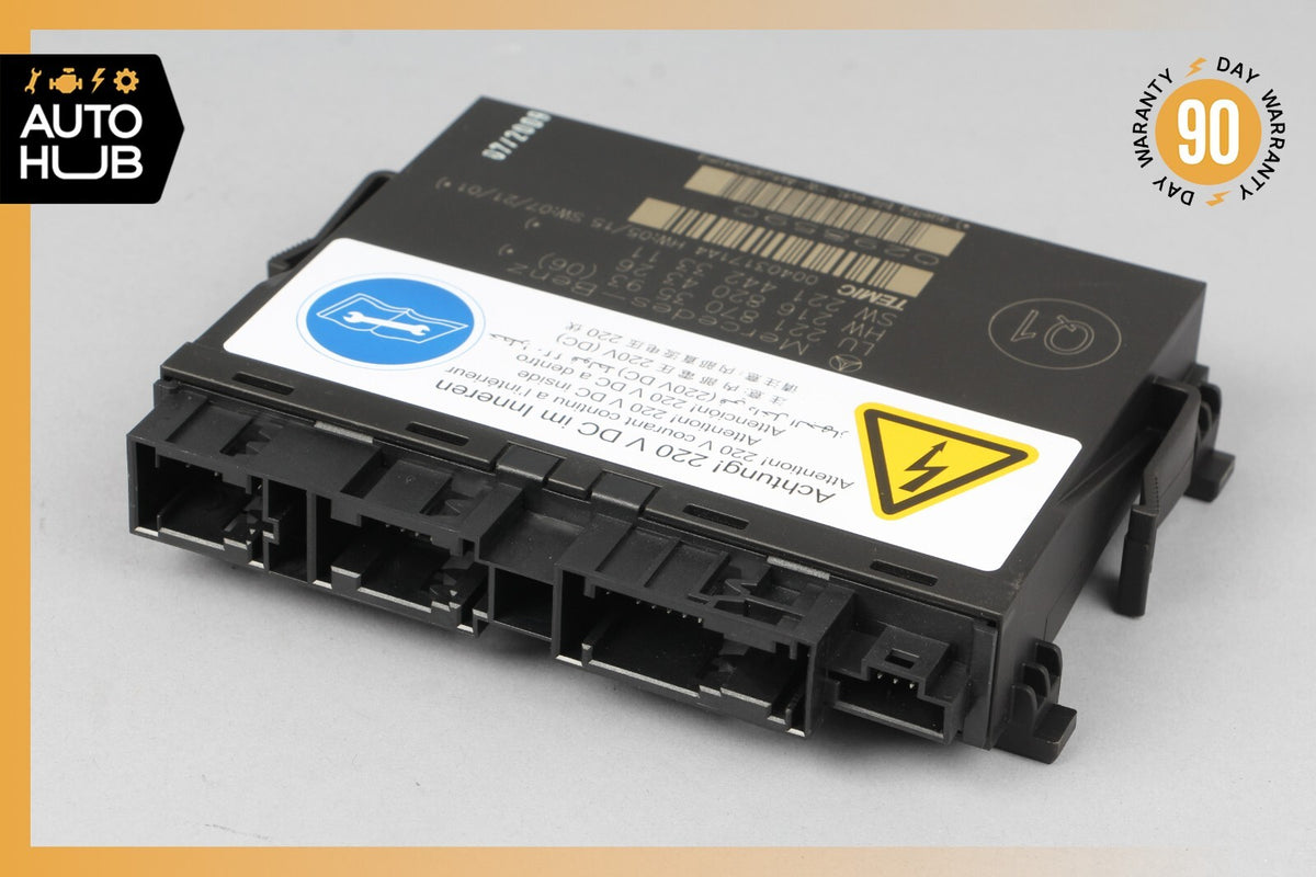 07-10 Mercedes W221 S600 Front Left or Right Seat Contour Control Module OEM - photo 2
