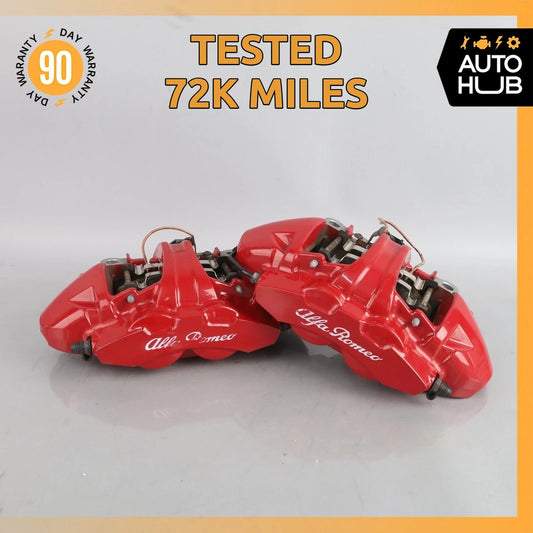 17-26 Alfa Romeo 949 Stelvio Giulia Front Left & Right Brake Calipers Set OEM - photo 1