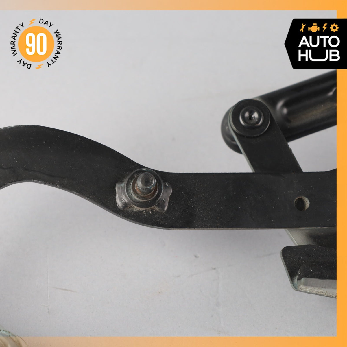 Mercedes W124 E320 Rear Trunk Lid Hinge Hinges Bracket Left and Right Set OEM - photo 10