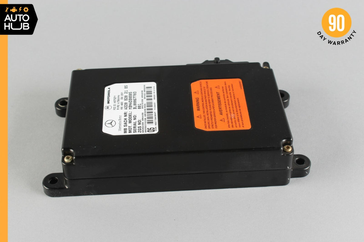 00-06 Mercedes W215 CL500 SL500 Voice Command Control Module 2208202185 OEM - photo 3