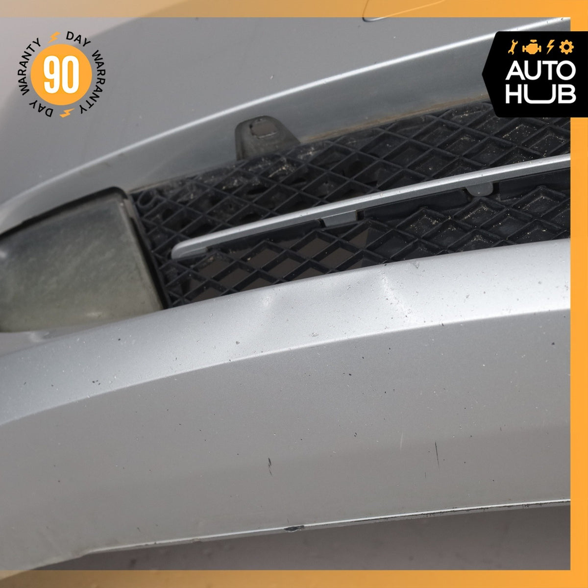 08-10 BMW E60 535i 545i 550i Front Bumper Cover Panel Silver OEM - photo 18