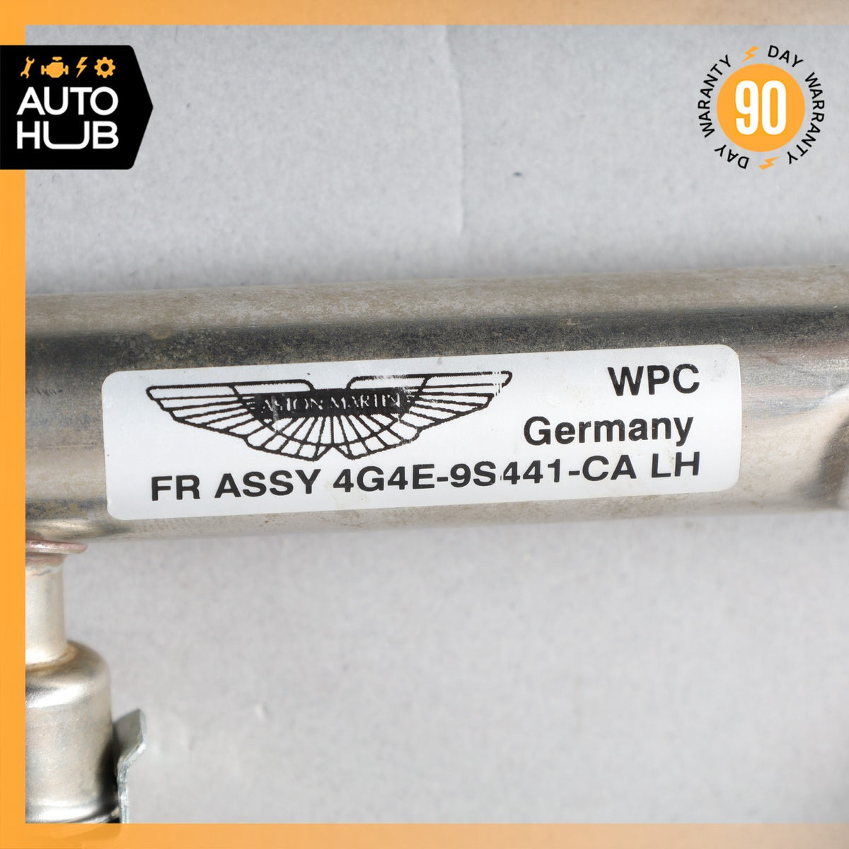 10-17 Aston Martin DB9 Rapide Right Side Fuel Injector Rail w/Injectors OEM - photo 19