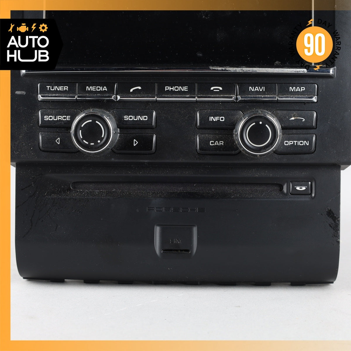 15-16 Porsche Macan 95B Turbo Command Head Unit Navigation Radio OEM 81k - photo 8