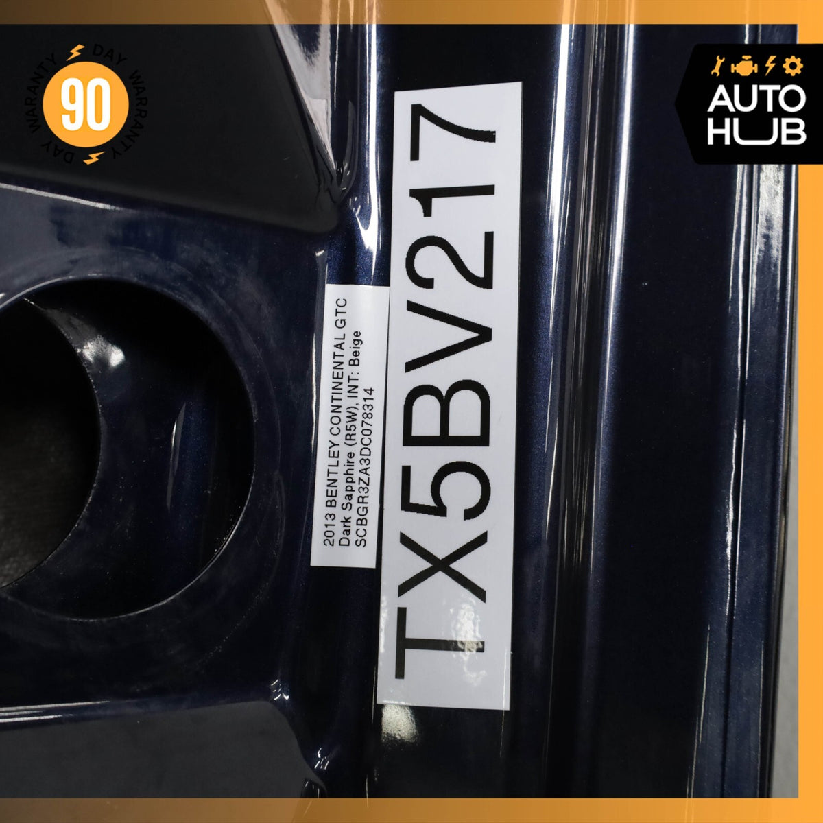 12-18 Bentley Continental GTC GT Left Driver Side Door Shell Frame Panel OEM 71k - photo 18