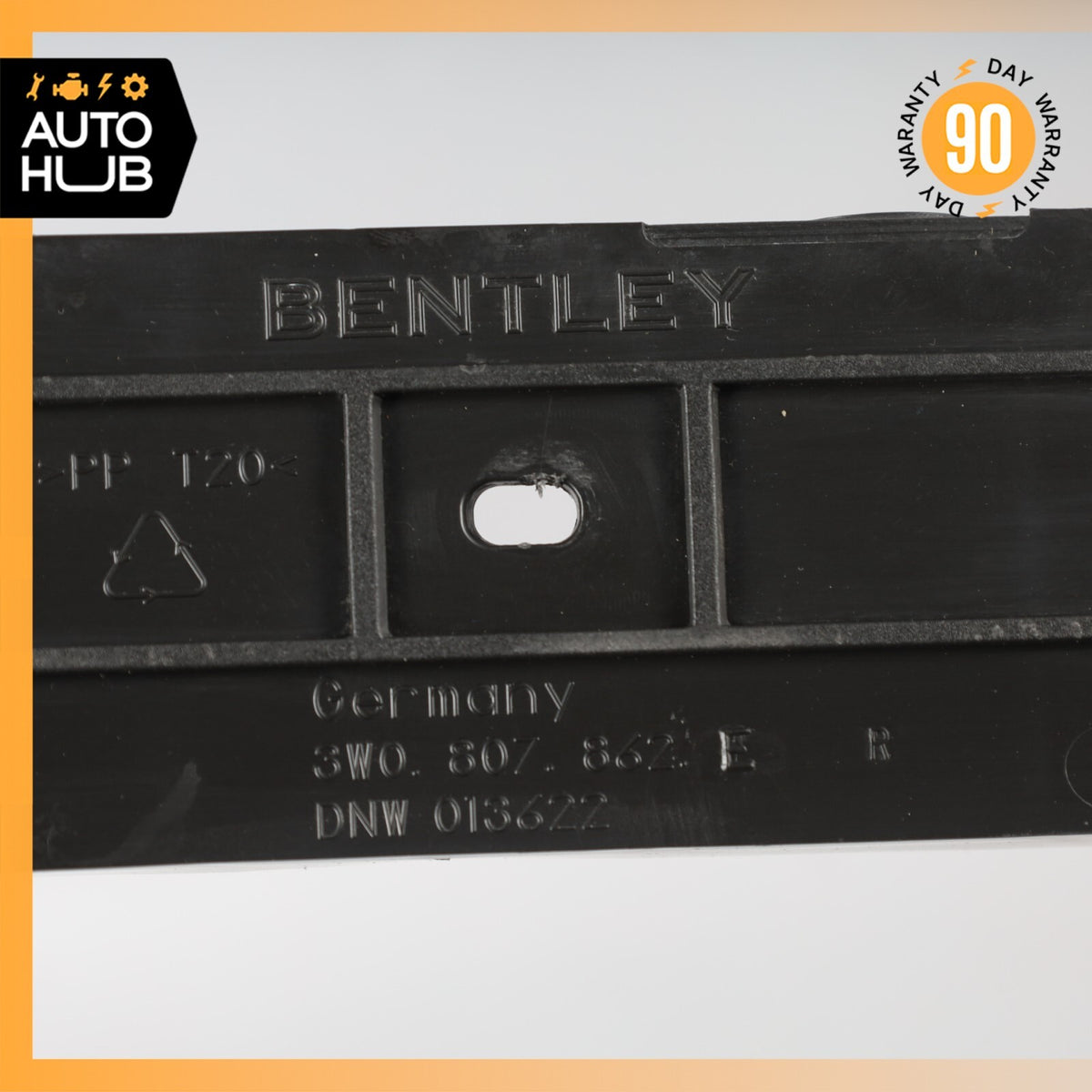 03-11 Bentley Continental GT GTC Rear Right Bumper Holder Support Bracket OEM - photo 13