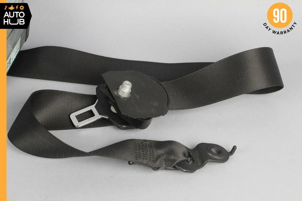07-09 Mercedes W211 E550 E350 CLS550 Front Left Driver Side Seat Belt Black OEM - photo 2