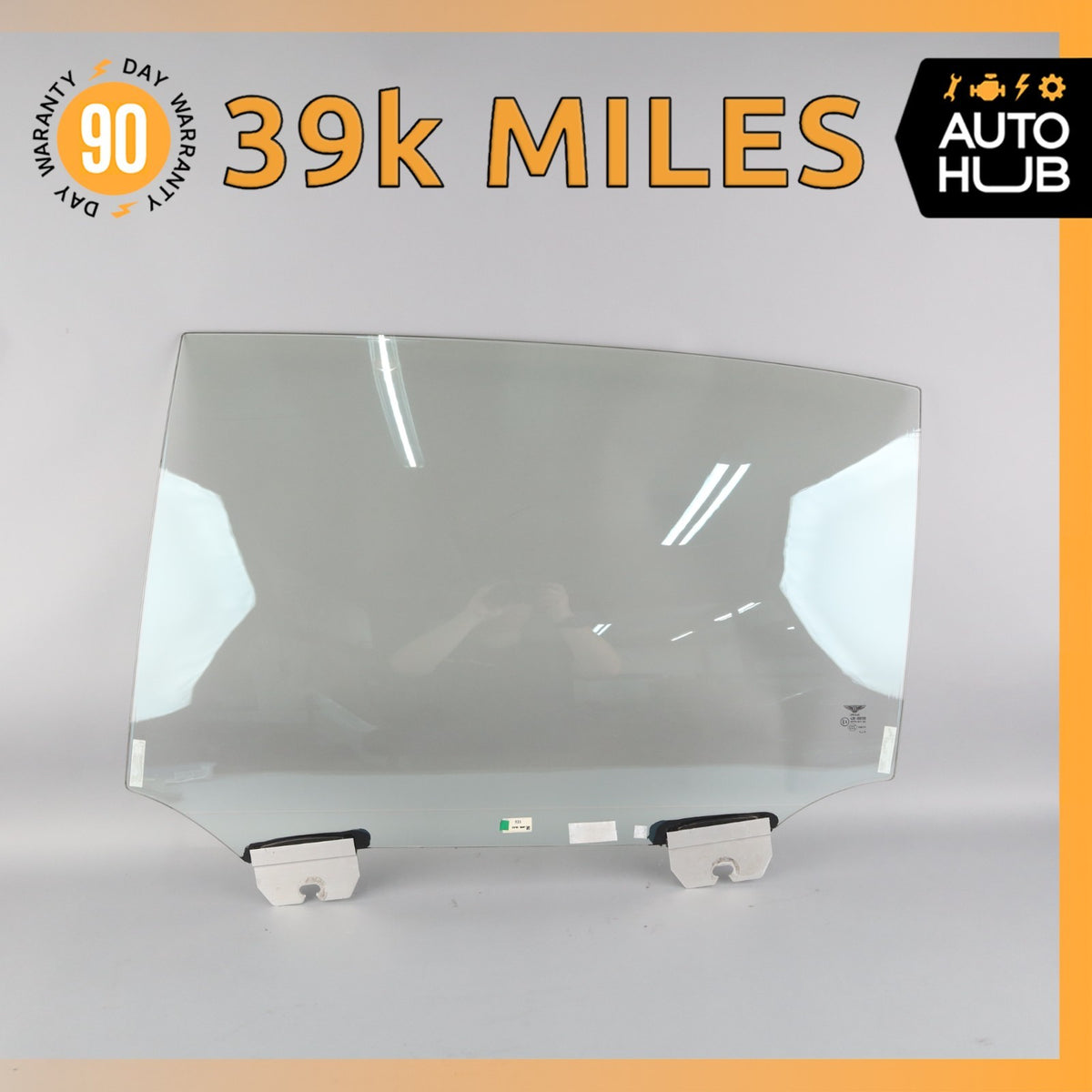 06-13 Bentley Continental Flying Spur Rear Left Side Door Window Glass OEM 39k - photo 1