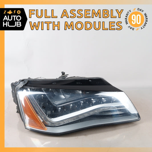 11-14 Audi D4 A8 S8 A8L Right Side LED Headlight Lamp 4H0941004L OEM - photo 1