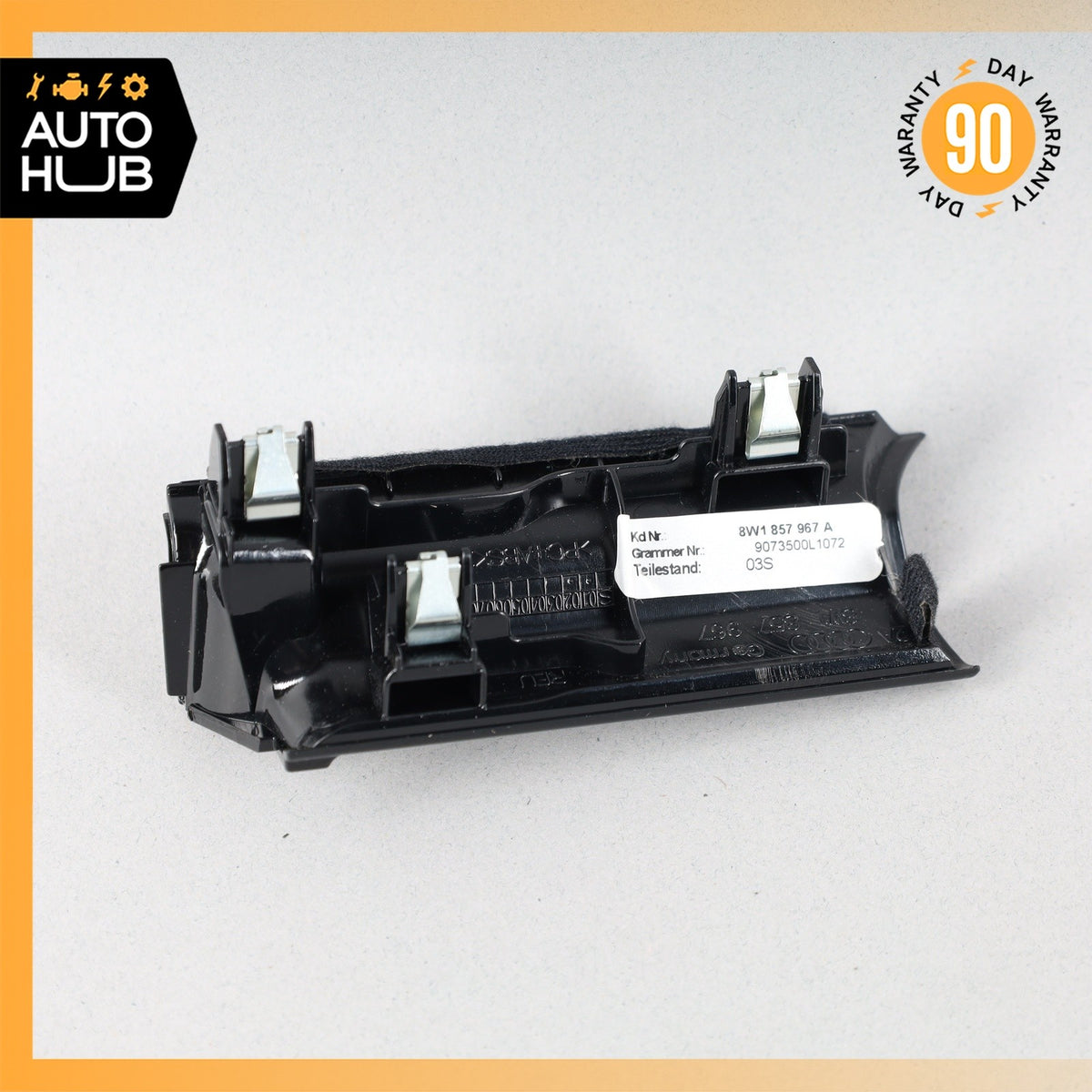 Audi B9 S5 A5 Left Driver Side Dashboard Dash Trim Molding Black OEM - photo 5