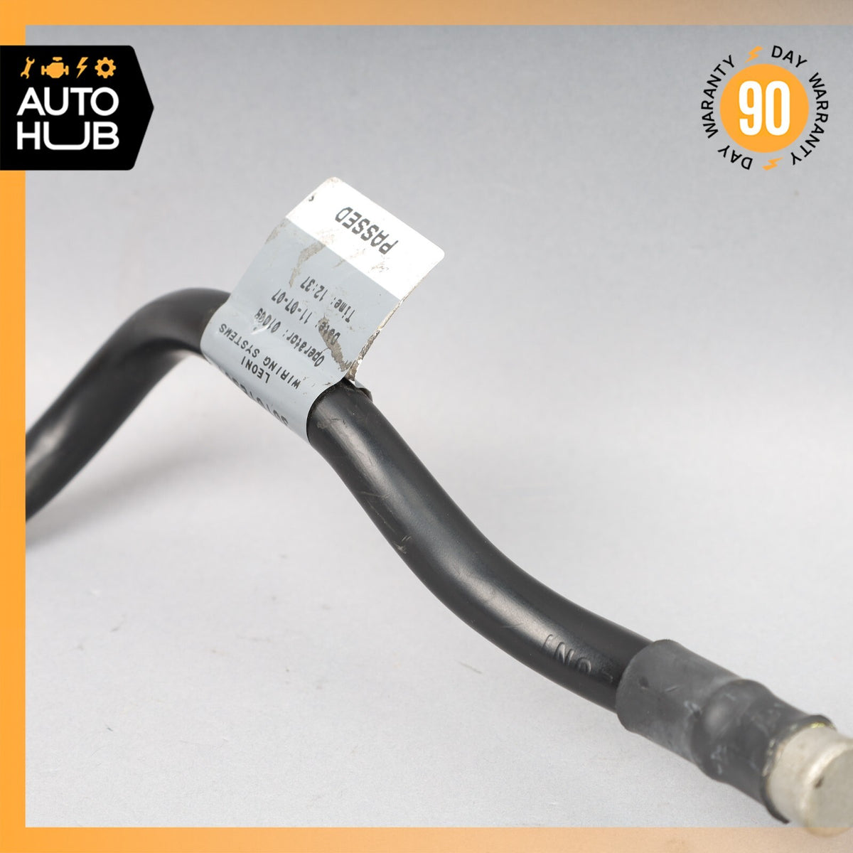 03-10 Bentley Continental Flying Spur Negative Battery Cable Harness OEM - photo 3