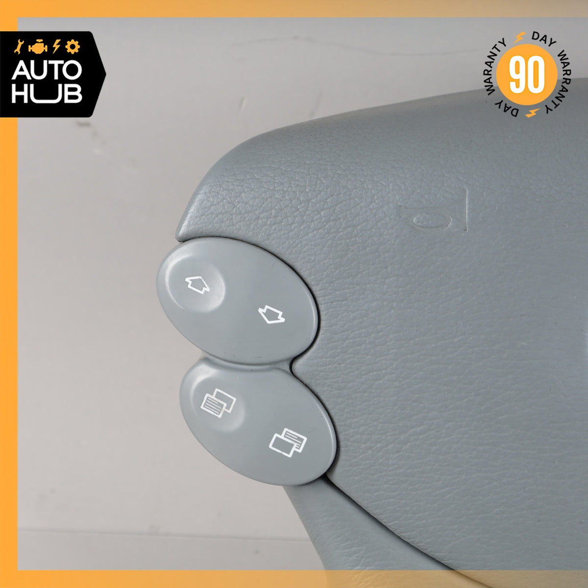 Mercedes R230 SL500 SL55 CLK500 E350 Steering Wheel Airbag Air Bag Black OEM - photo 2