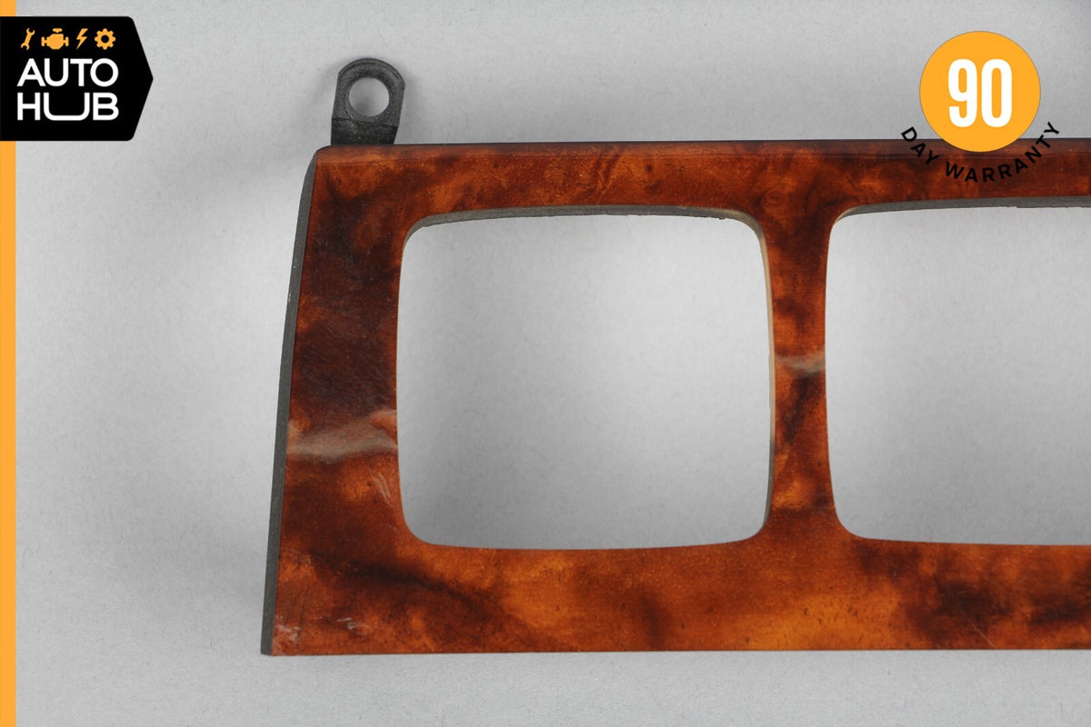 00-06 Mercedes W220 S55 AMG S500 CL500 A/C Heater Climate Control Wood Trim OEM - photo 2