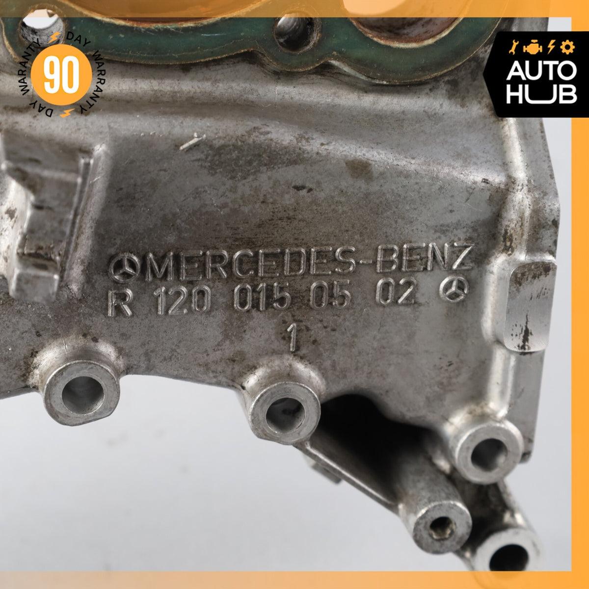 93-02 Mercedes R120 SL600 S600 M120 Engine Motor Timing Cover 1200150502 OEM - photo 9