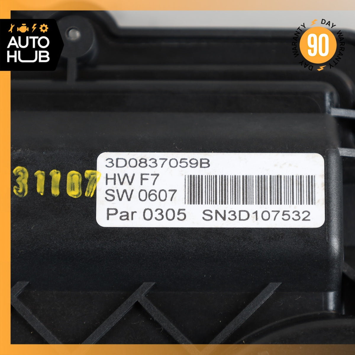 Bentley Continental GT GTC Front or Rear Door Lock Soft Actuator Motor OEM 87k - photo 8