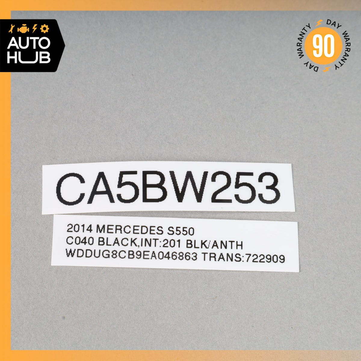 2014 Mercedes W222 S550 Front Left Door Control Module 2229001807 OEM - photo 8