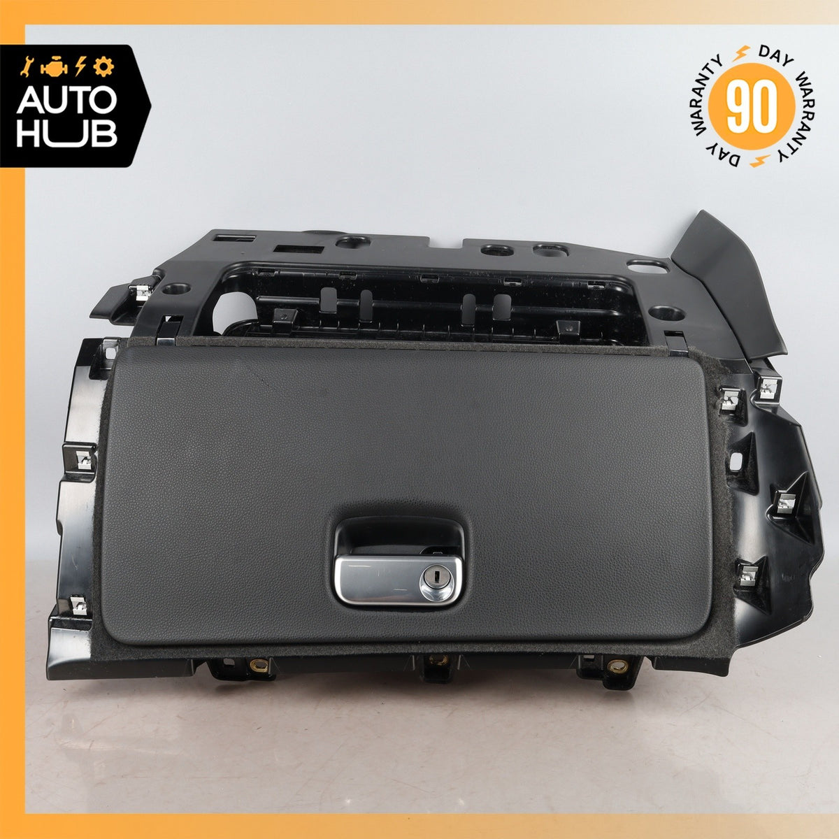 15-18 Porsche Macan 95B Dashboard Glovebox Glove Box Compartment Black OEM 89k - photo 1