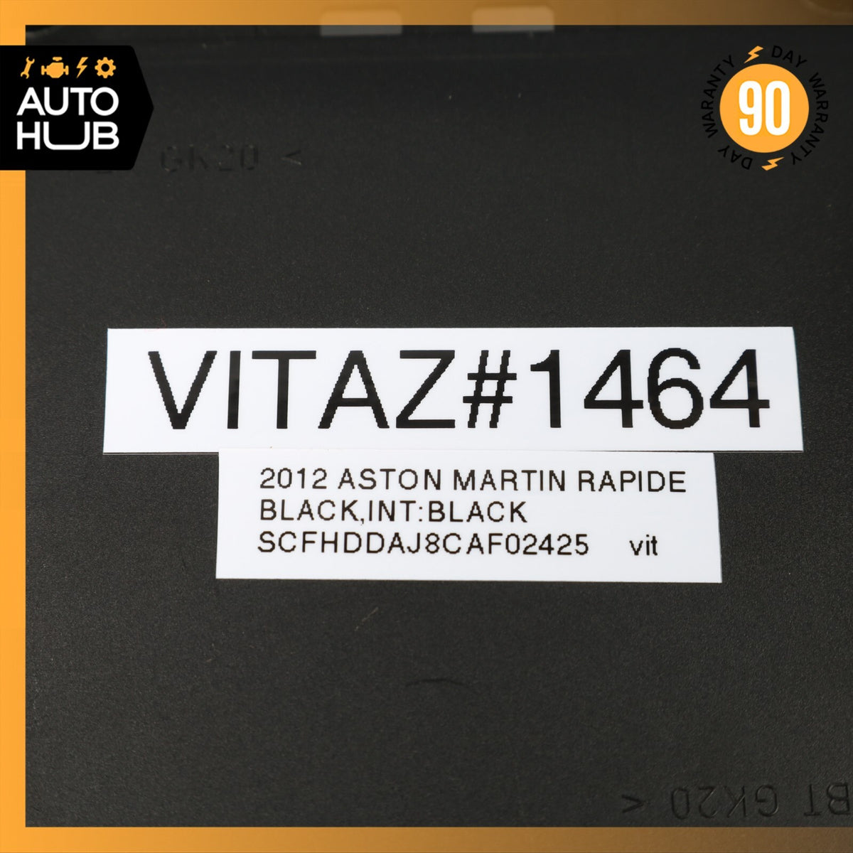 10-19 Aston Martin Rapide DB9 Right Seat Weight Sensor Control Module OEM - photo 9