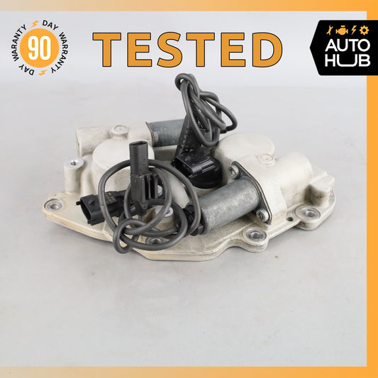 07-15 Mercedes W221 S63 CL63 ML63 AMG Right Camshaft Adjuster Cover w/ Valve OEM - photo 1