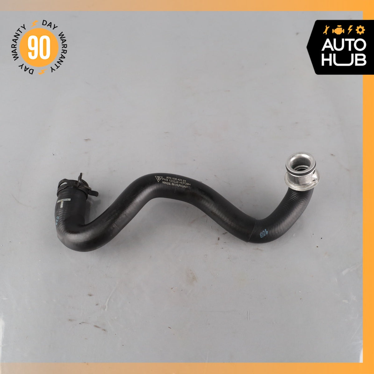 Porsche Panamera 970 Engine Return Heater Coolant Hose 97010642101 OEM - photo 1