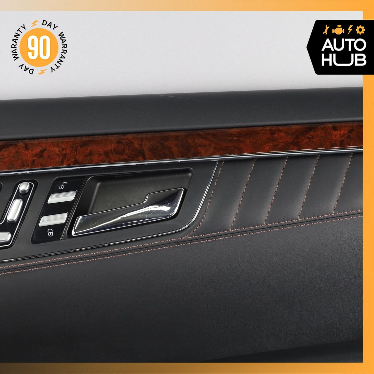 10-13 Mercedes W221 S600 S63 Front Right Side Interior Door Panel Exclusive OEM - photo 3