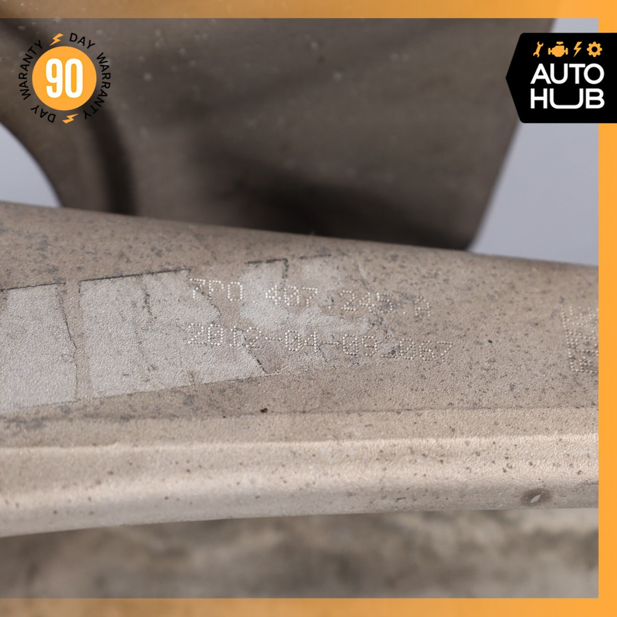 11-18 Porsche Cayenne 958 Front Left Driver Side Knuckle Spindle 7P0407245A OEM - photo 12
