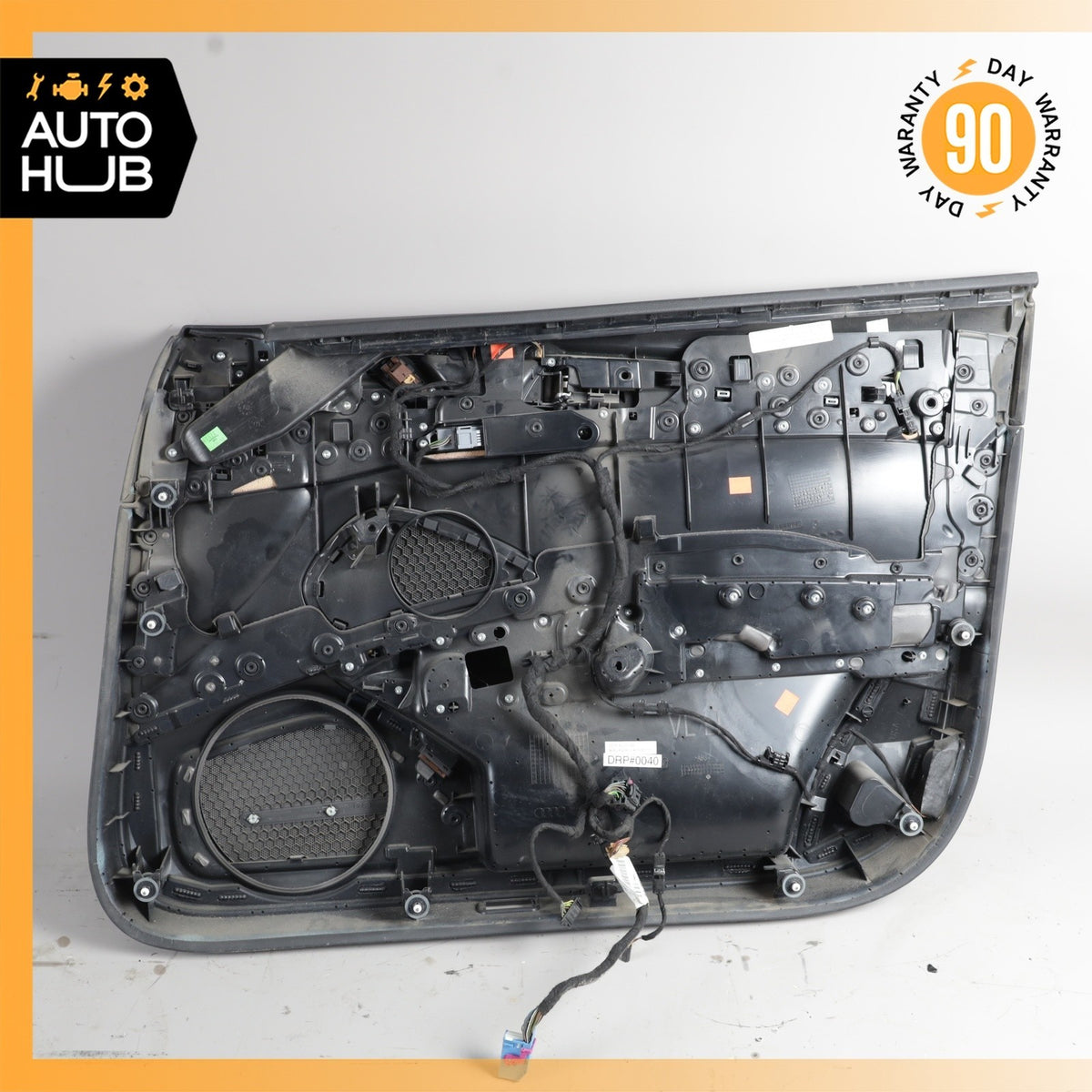 11-17 Audi D4 A8 A8L Front Left Driver Side Interior Door Panel Black Suede OEM - photo 10