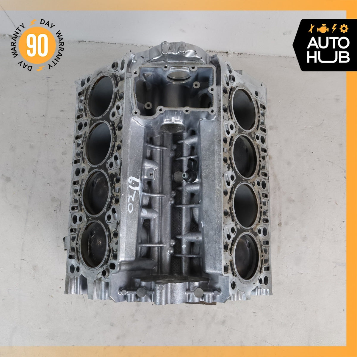 03-06 Porsche Cayenne 955 Turbo S 4.5L V8 M48.50 Engine Motor Block OEM - photo 10