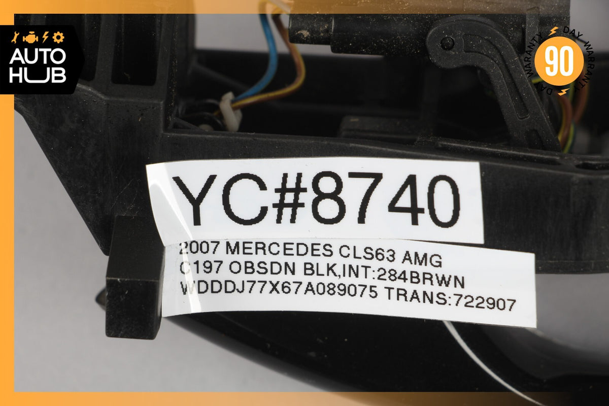 06-11 Mercedes W219 CLS63 CLS550 Front Right Exterior Door Handle Keyless Go OEM - photo 12