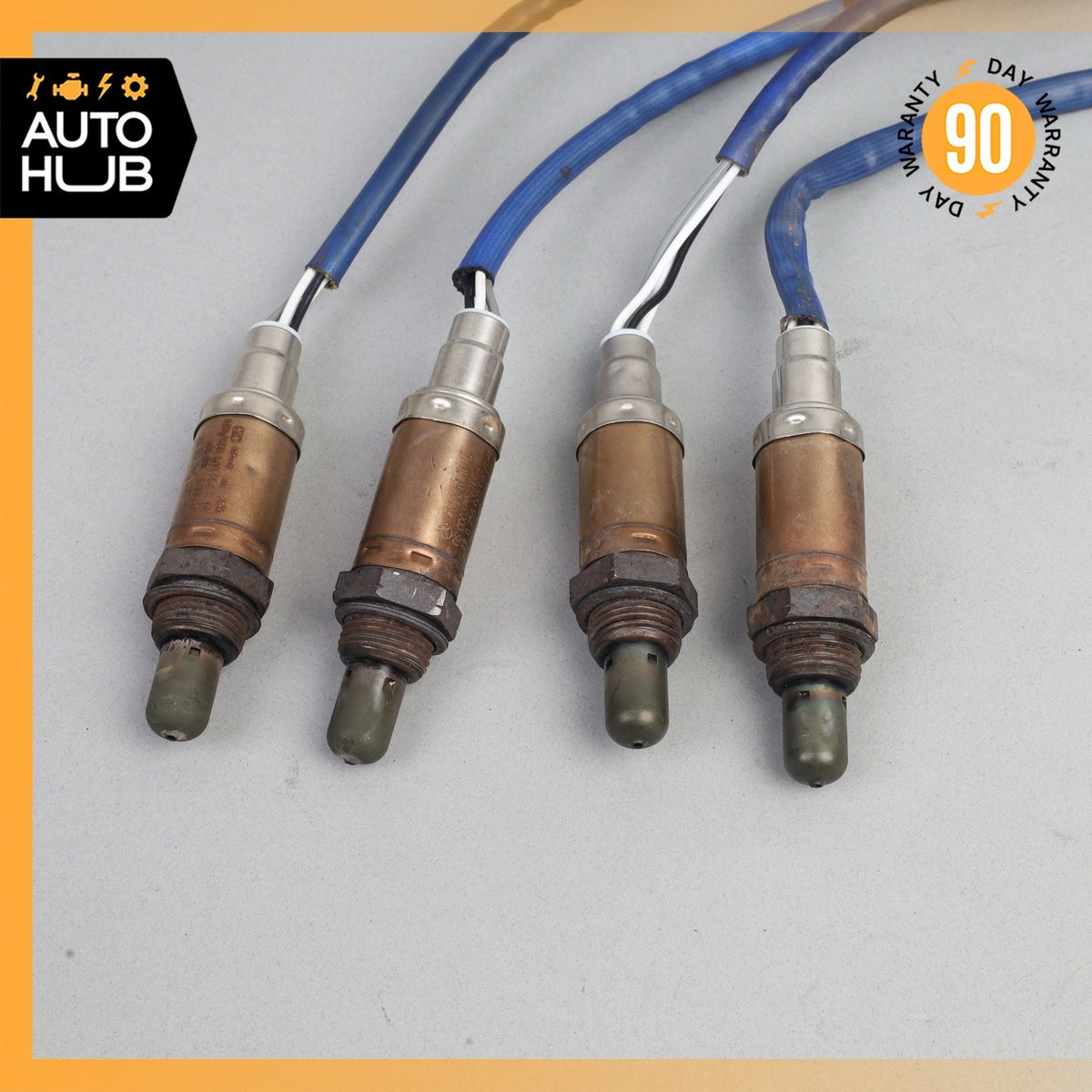 Mercedes W208 CLK430 Oxygen O2 Sensor Lambda Set of 4 0015400817 OEM - photo 3