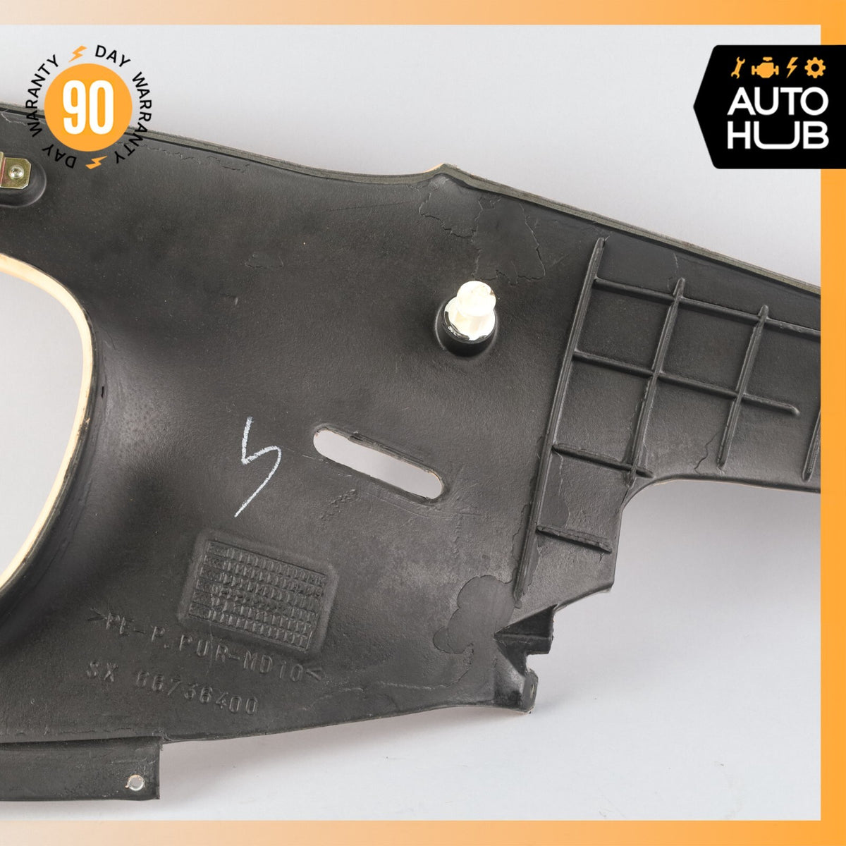 02-07 Maserati Coupe GT M138 Rear Left Interior Trim Panel C Pillar OEM - photo 12