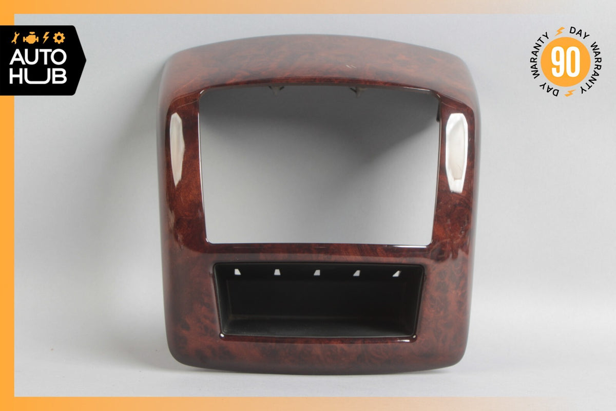 07-13 Mercedes W221 S550 S400 S350 Center Console Rear AC Control Trim Bezel OEM - photo 1