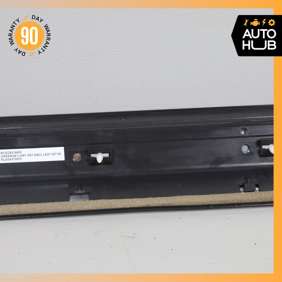 03-06 Mercedes W220 S600 S55 Front Right Side Door Step Sill Panel OEM - photo 12