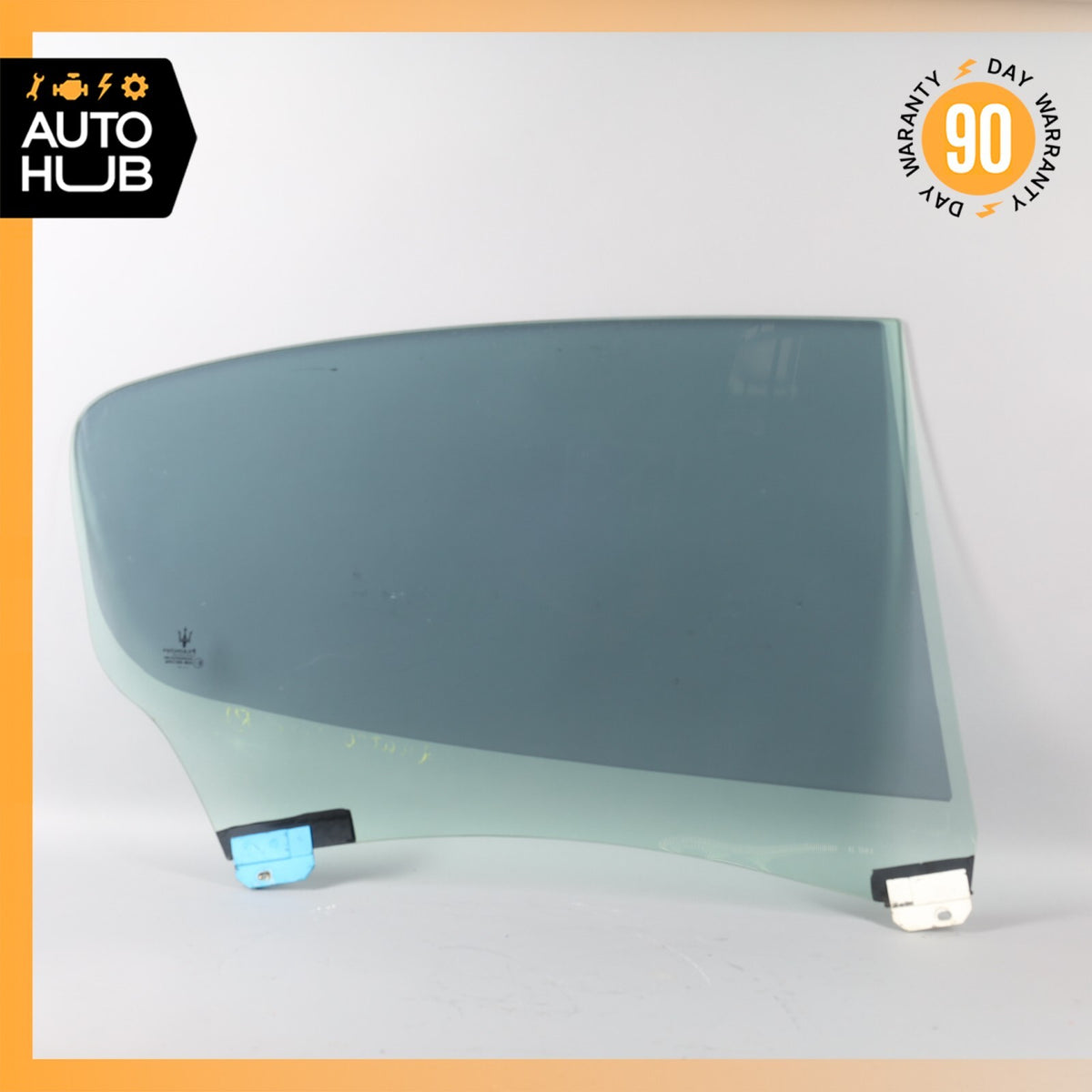 03-13 Maserati Quattroporte M139 Rear Left Side Door Window Glass OEM - photo 7