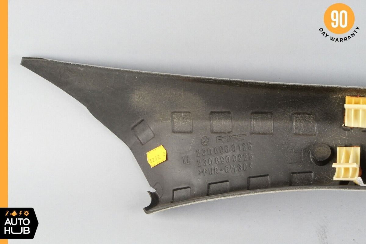 03-06 Mercedes R230 SL500 SL55 Front Left Side Interior Trim Panel A Pillar OEM - photo 9
