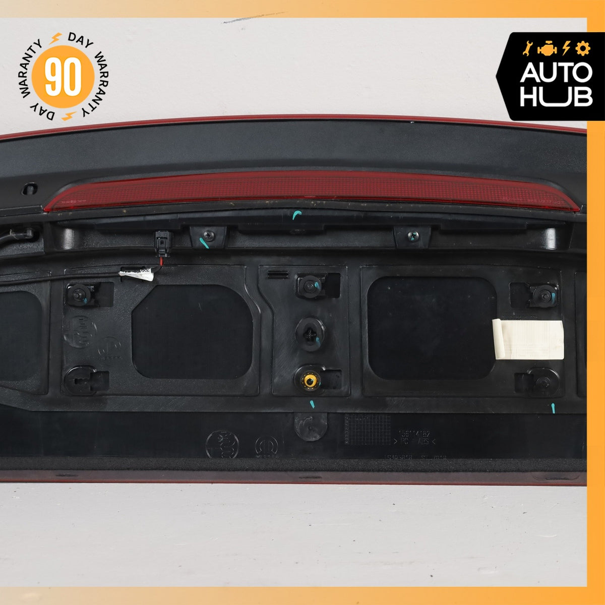 17-23 Alfa Romeo 949 Stelvio Trunk Lid Molding Trim Spoiler Wing OEM 72k - photo 17