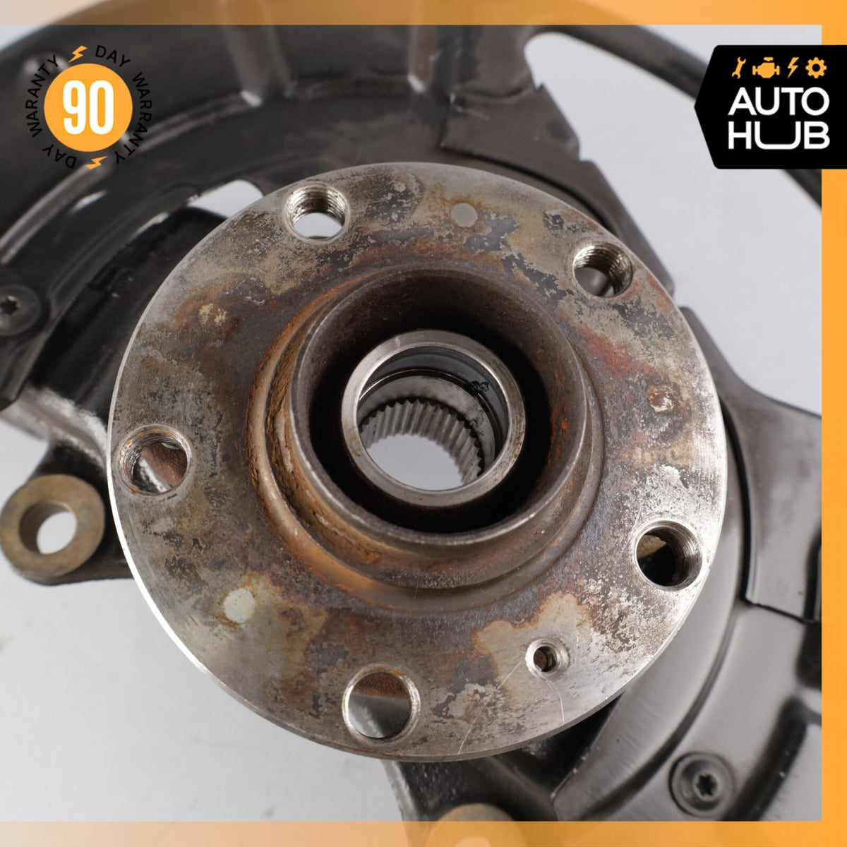 03-07 Bentley Continental GT Coupe Front Right Side Spindle Knuckle Hub OEM 65k - photo 6