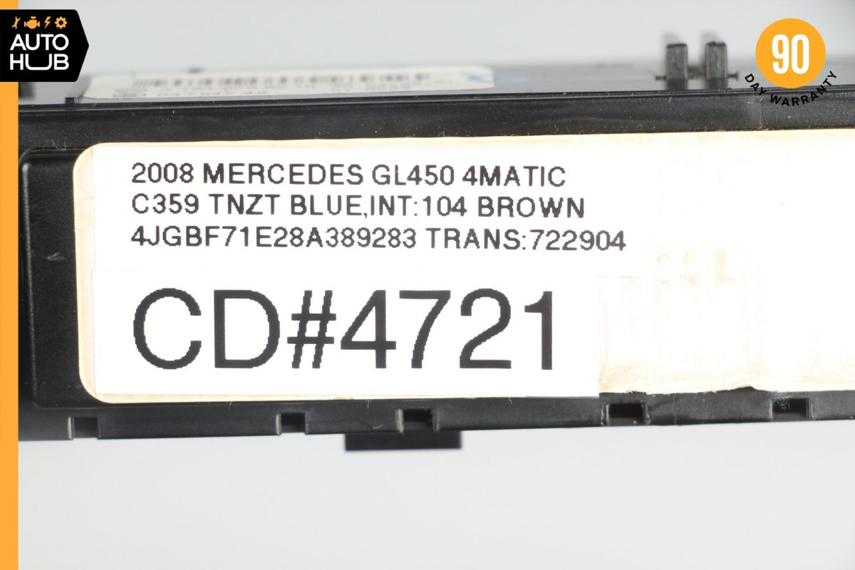 06-12 Mercedes X164 GL450 ML550 Hazard Control Switch Panel 1648709210 OEM - photo 10