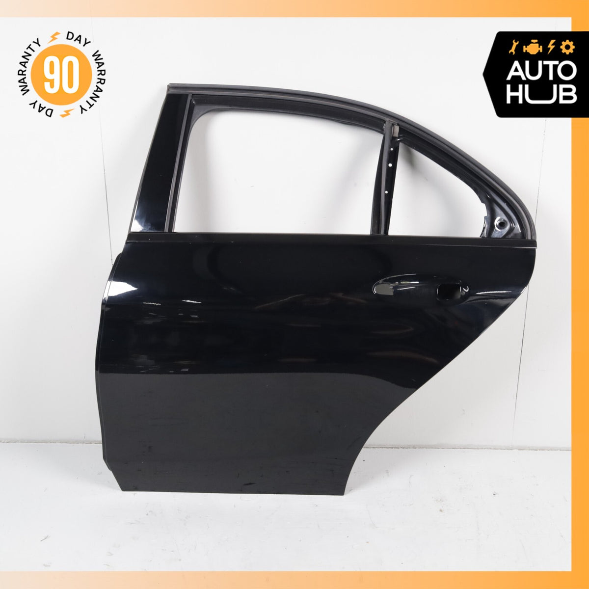 15-21 Mercedes W205 C43 AMG C400 Sedan Rear Left Driver Side Door Shell OEM - photo 1
