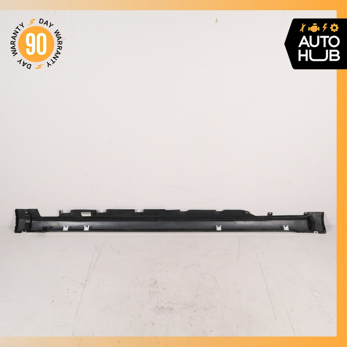 11-18 Audi D4 A8L Left Driver Side Rocker Panel Side Skirt Black OEM 80k - photo 11