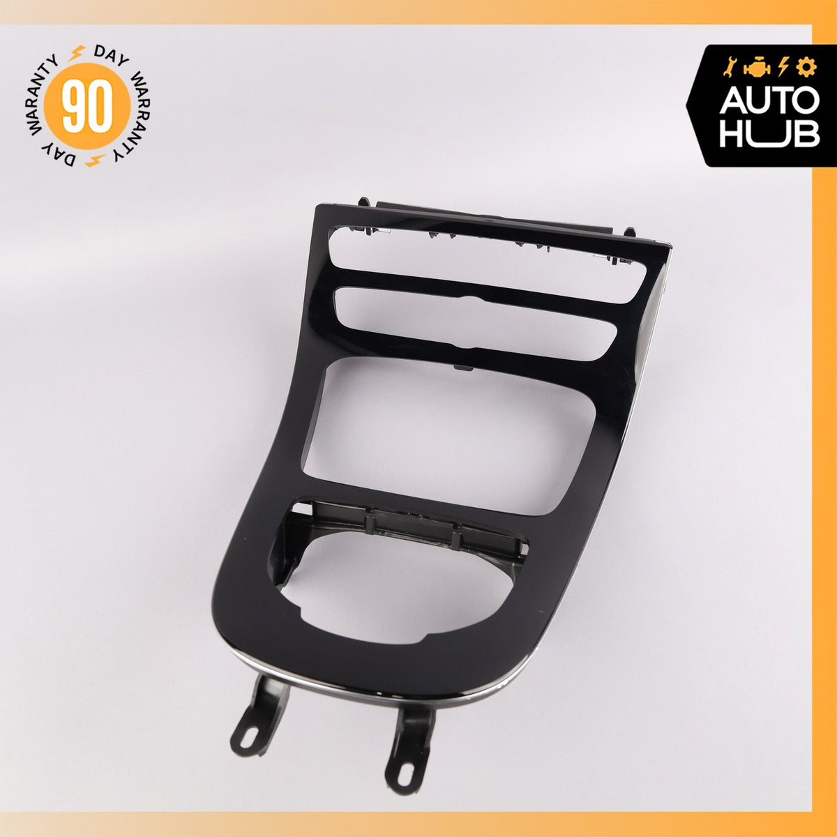 Mercedes W213 E300 Center Console Trim Piano Black 2138100815 OEM - photo 1