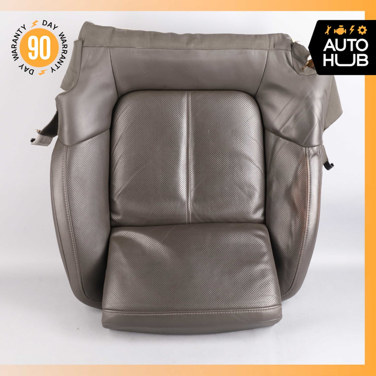 11-18 Porsche Cayenne 958 Front Left Lower Bottom Seat Cushion Leather OEM - photo 1